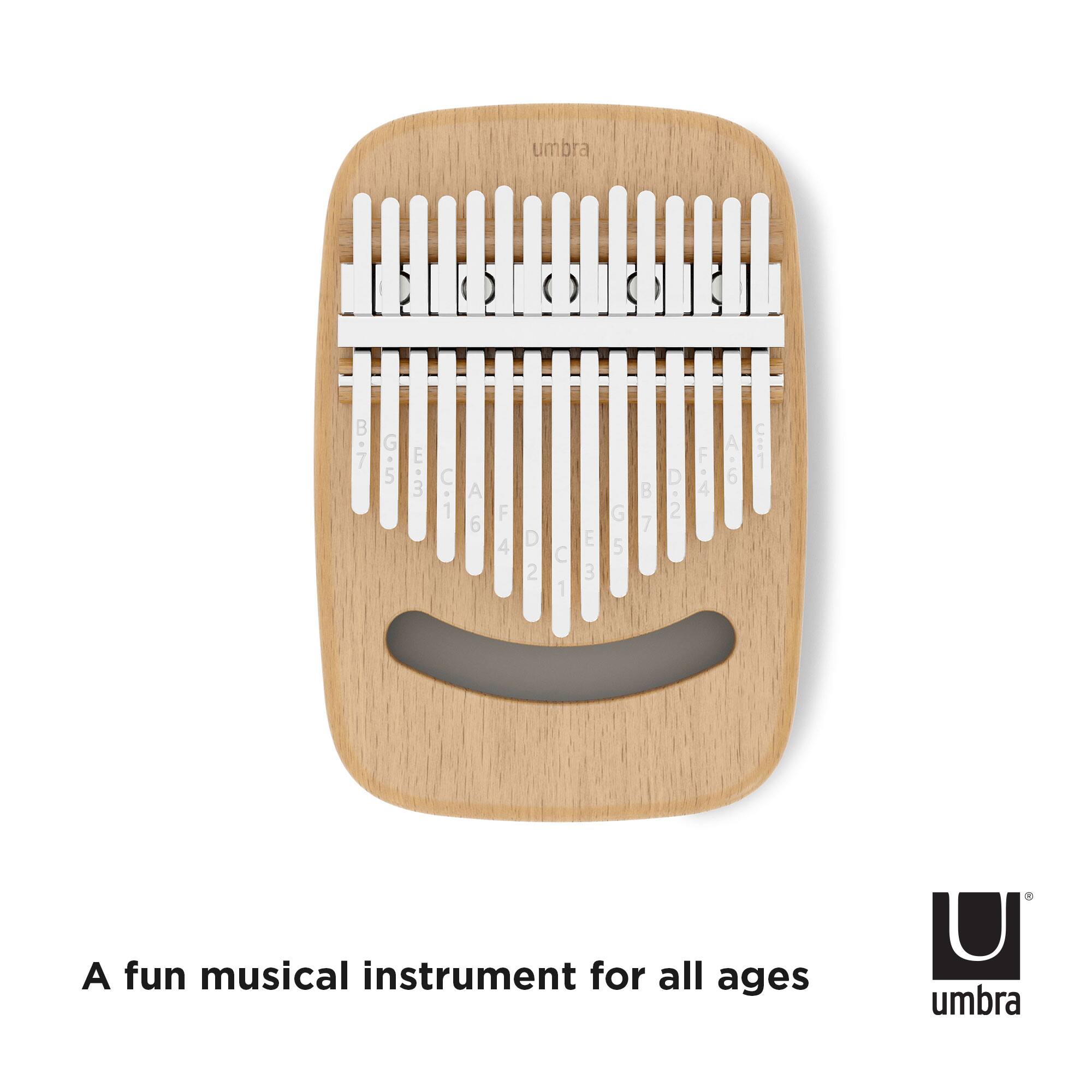 Umbra White & Natural Strumba Kalimba